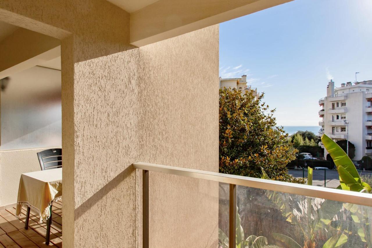 Classy Studio With Ac And Seaview Balcony In Nice Near Beach - Welkeys Exteriér fotografie